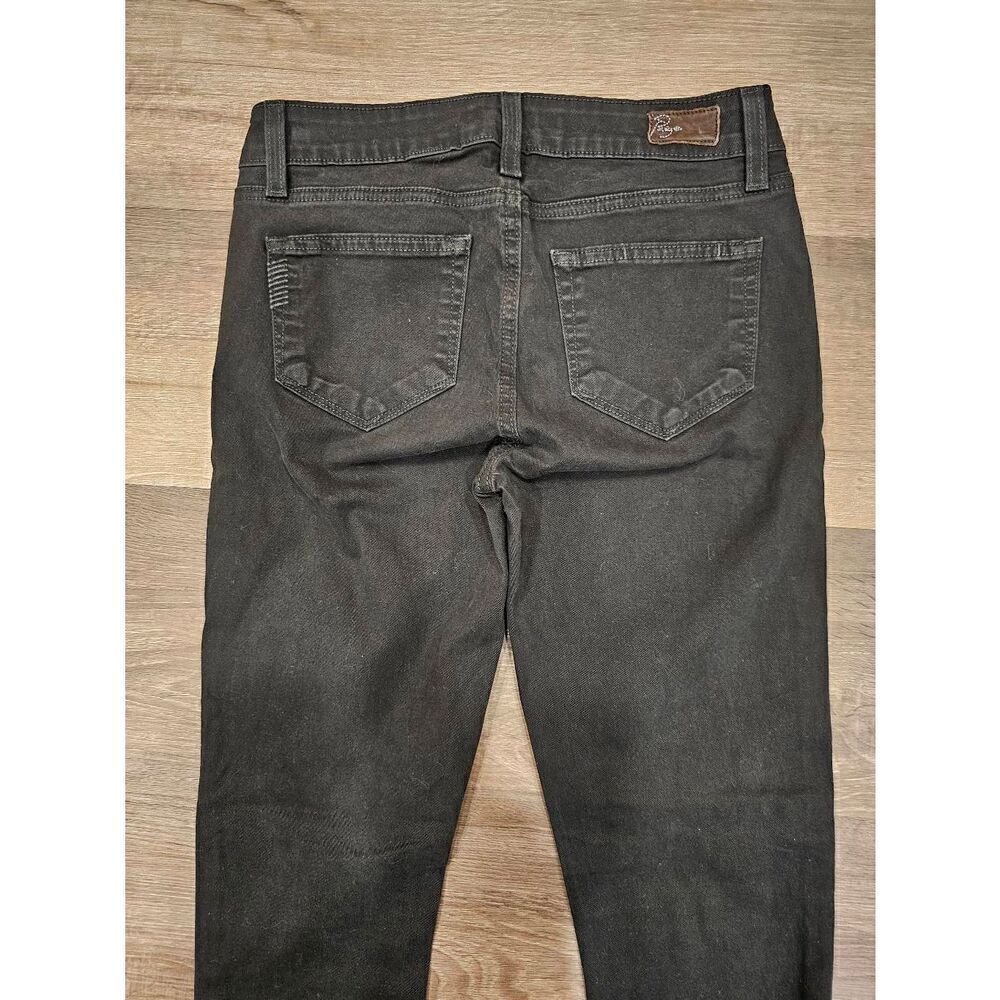Paige Verdugo Jenning Dark Green Jean Pant size 25 - Picture 2 of 6